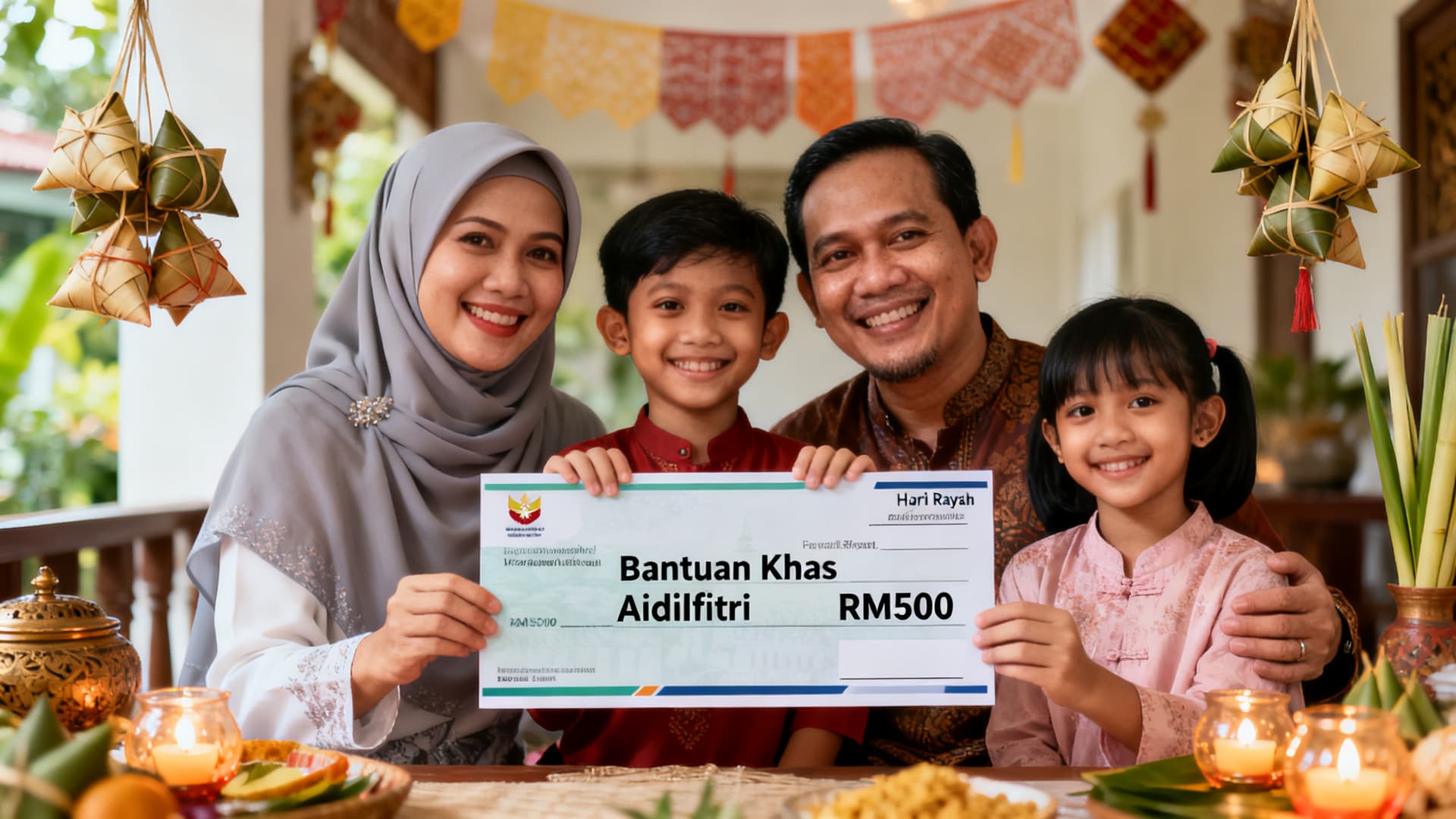 Bantuan Khas Aidilfitri 2026: RM500 Penjawat Awam & Pesara