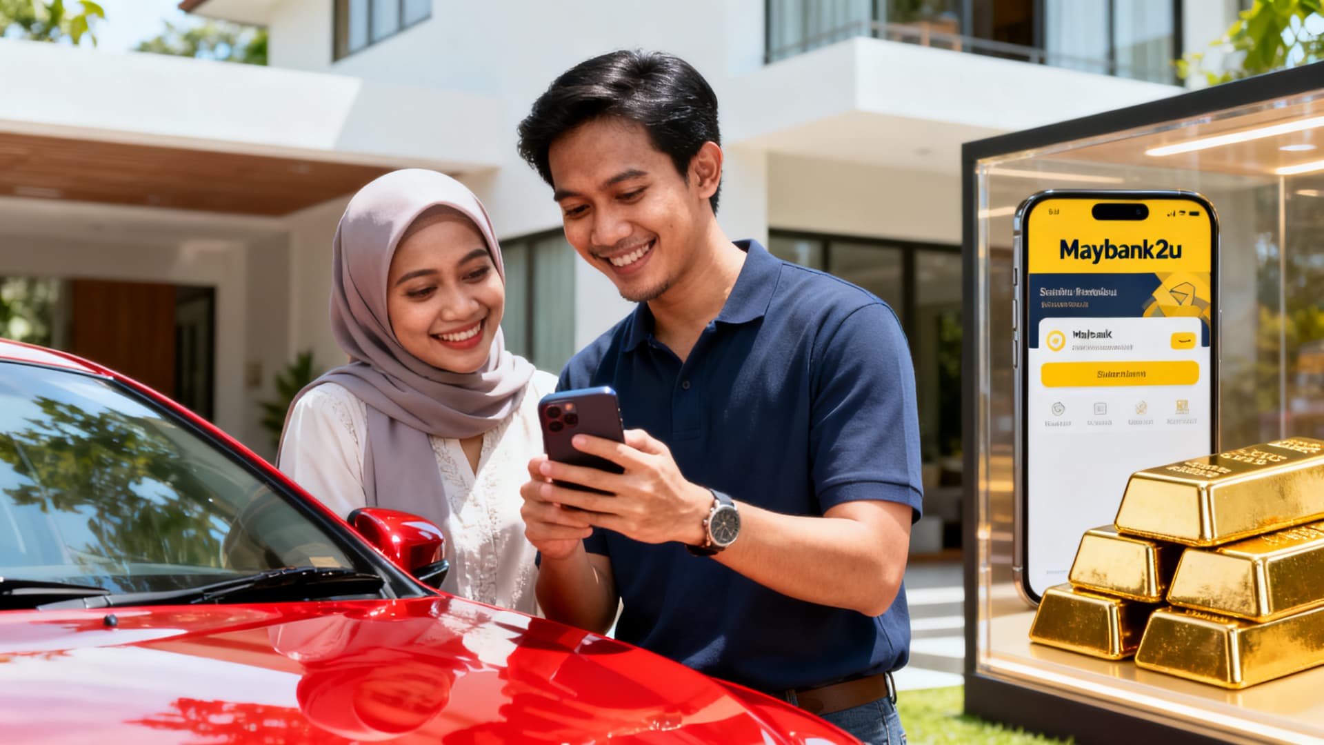 Buka Akaun Zest-i Maybank & Menang Kereta & Emas! Ini Caranya