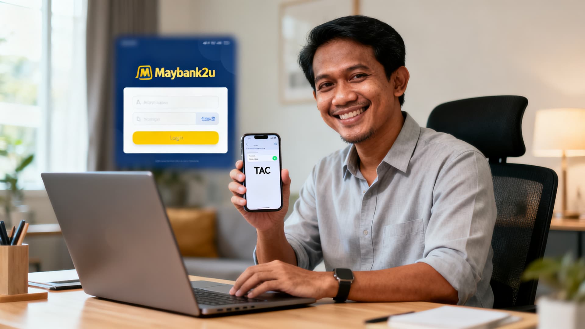 Cara Tukar Nombor Telefon Maybank untuk Terima TAC