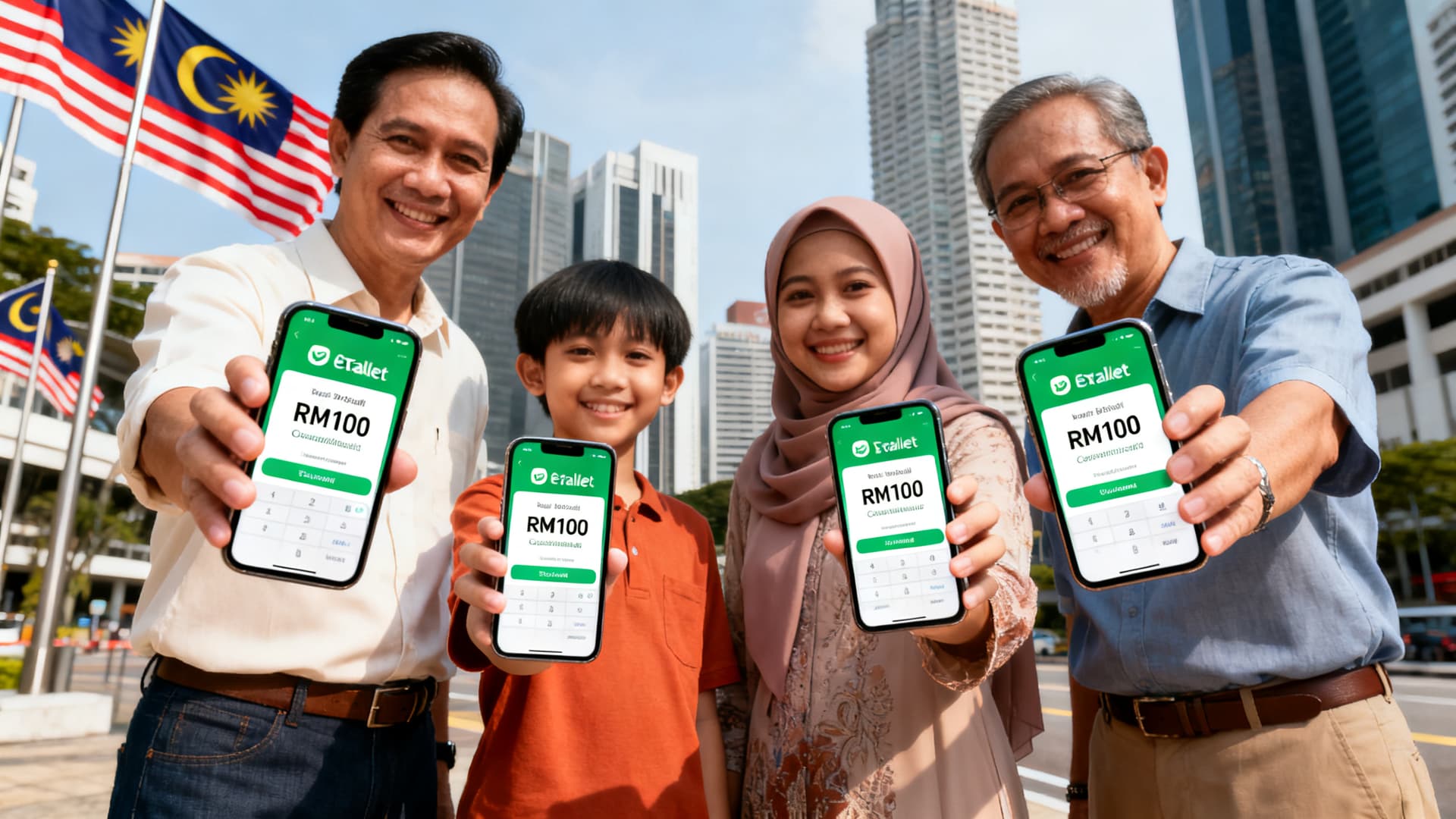 eMadani 2026: Cara Tebus Kredit e-Wallet RM100 Mulai 4 Disember