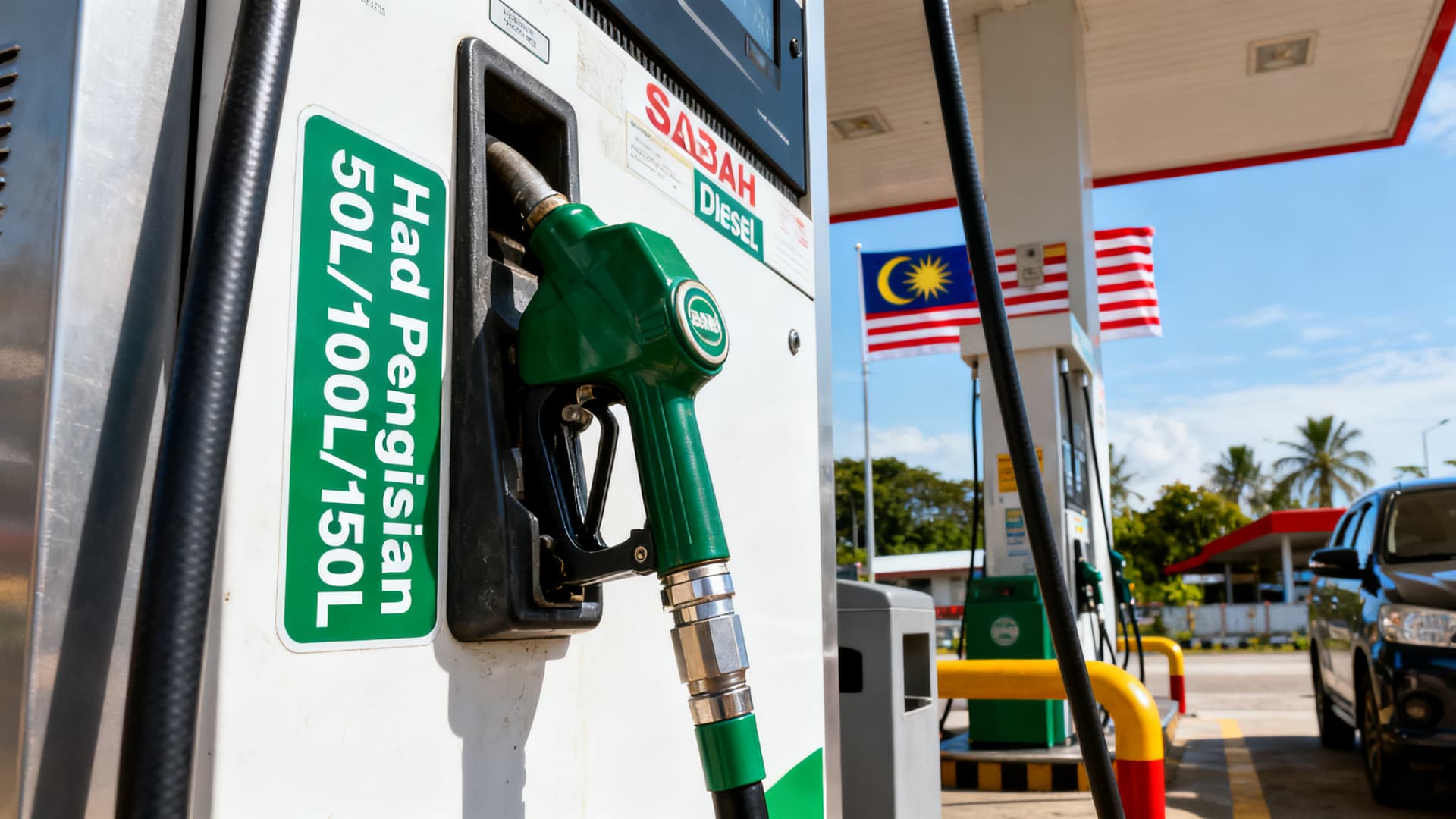 Had Pengisian Diesel Sabah/Sarawak Mulai 1 April 2026