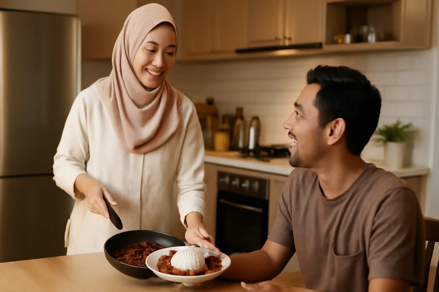 Memasak Untuk Suami di Dapur: Jalan ke Syurga Termudah