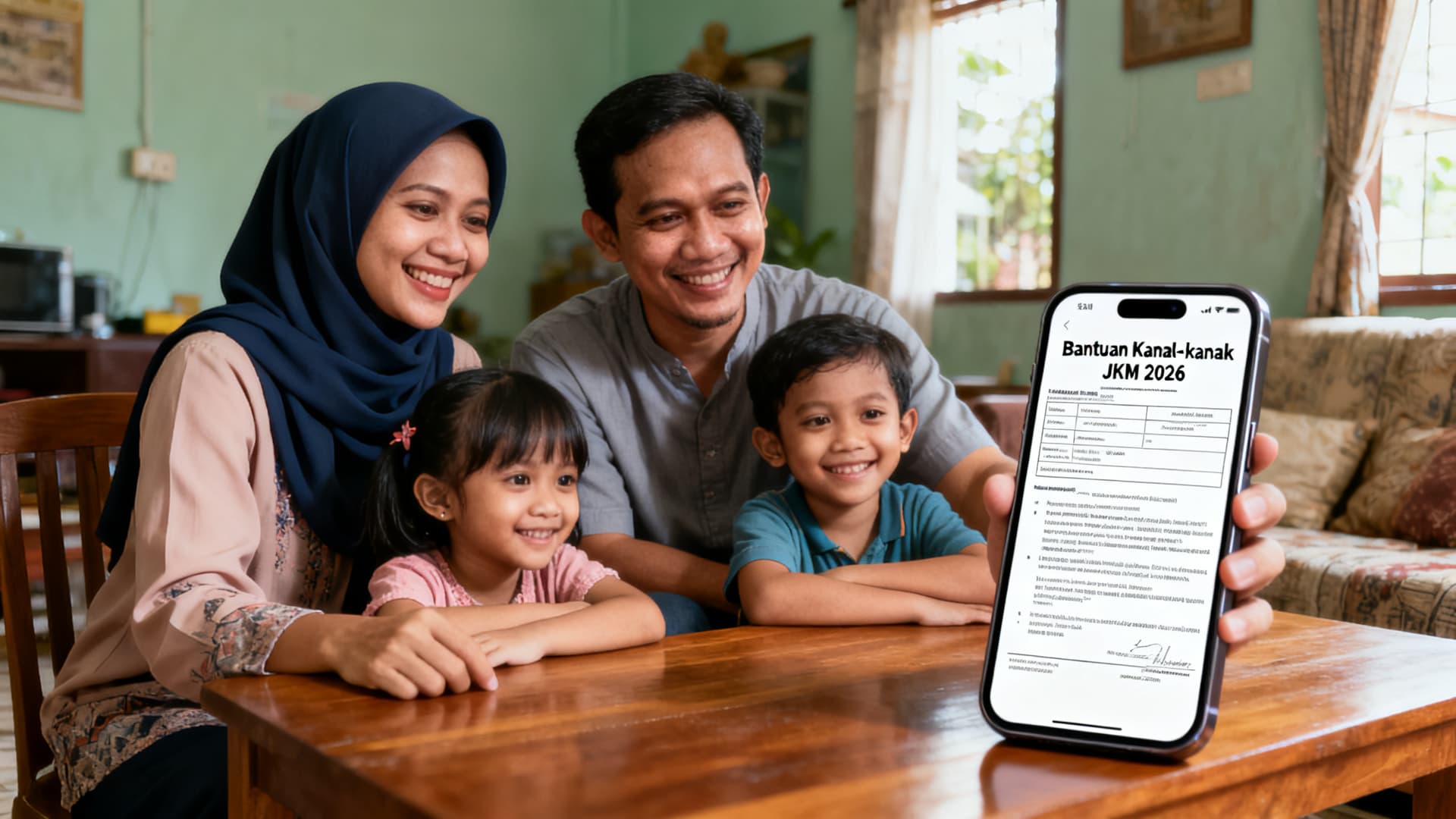 Permohonan Bantuan Kanak-kanak (BKK) JKM 2026: Syarat