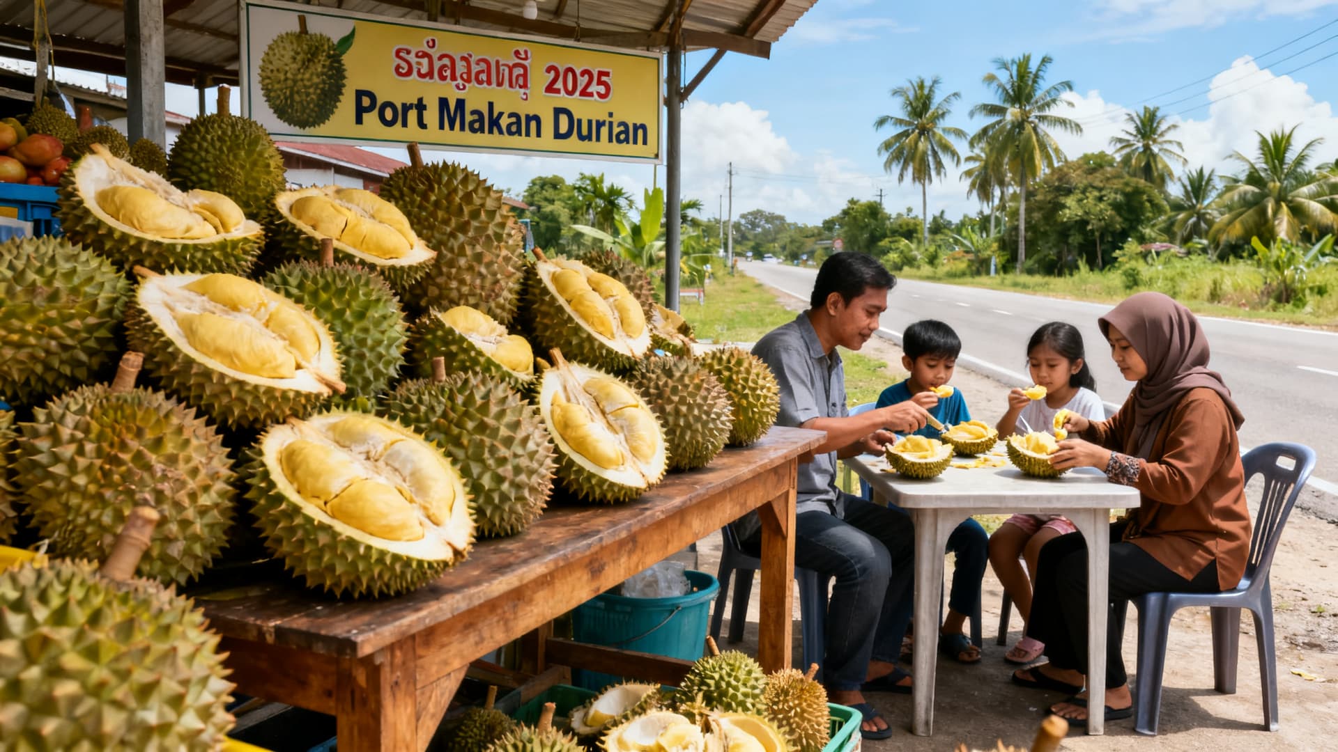Port Makan Durian Segamat, Johor 2026 – Lokasi & Harga