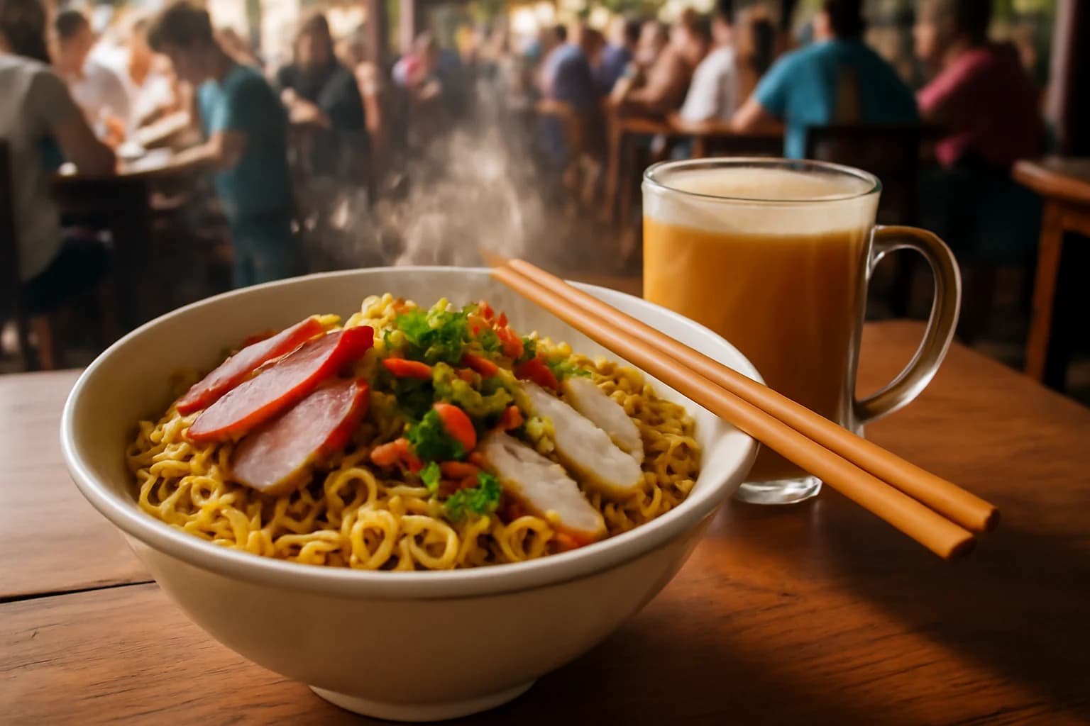 15+ Restoran Mee Kolok Popular Di Sarawak - Dijamin Sedap!
