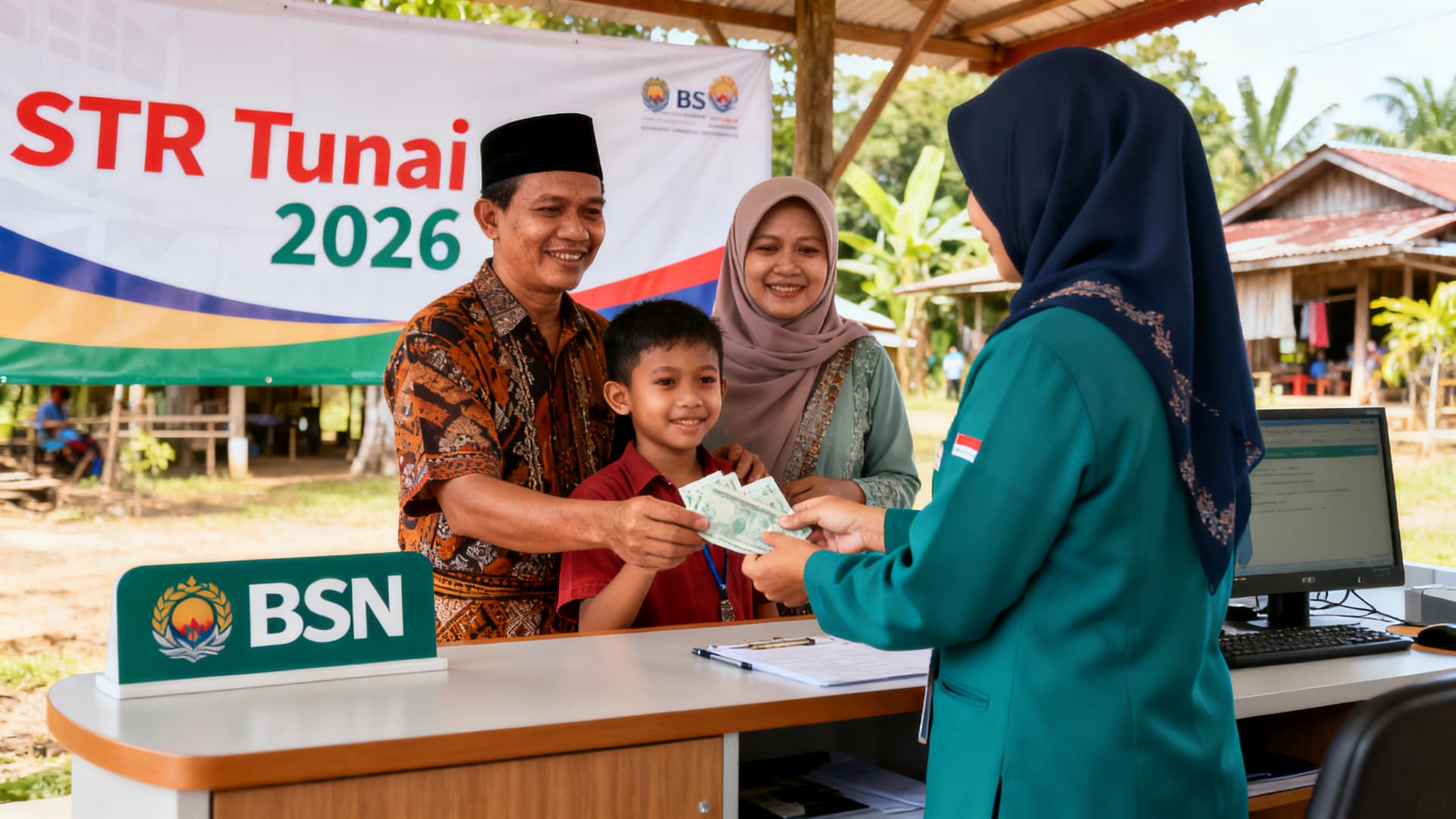 STR Tunai BSN - Jadual Agihan Sarawak & Sabah 2026