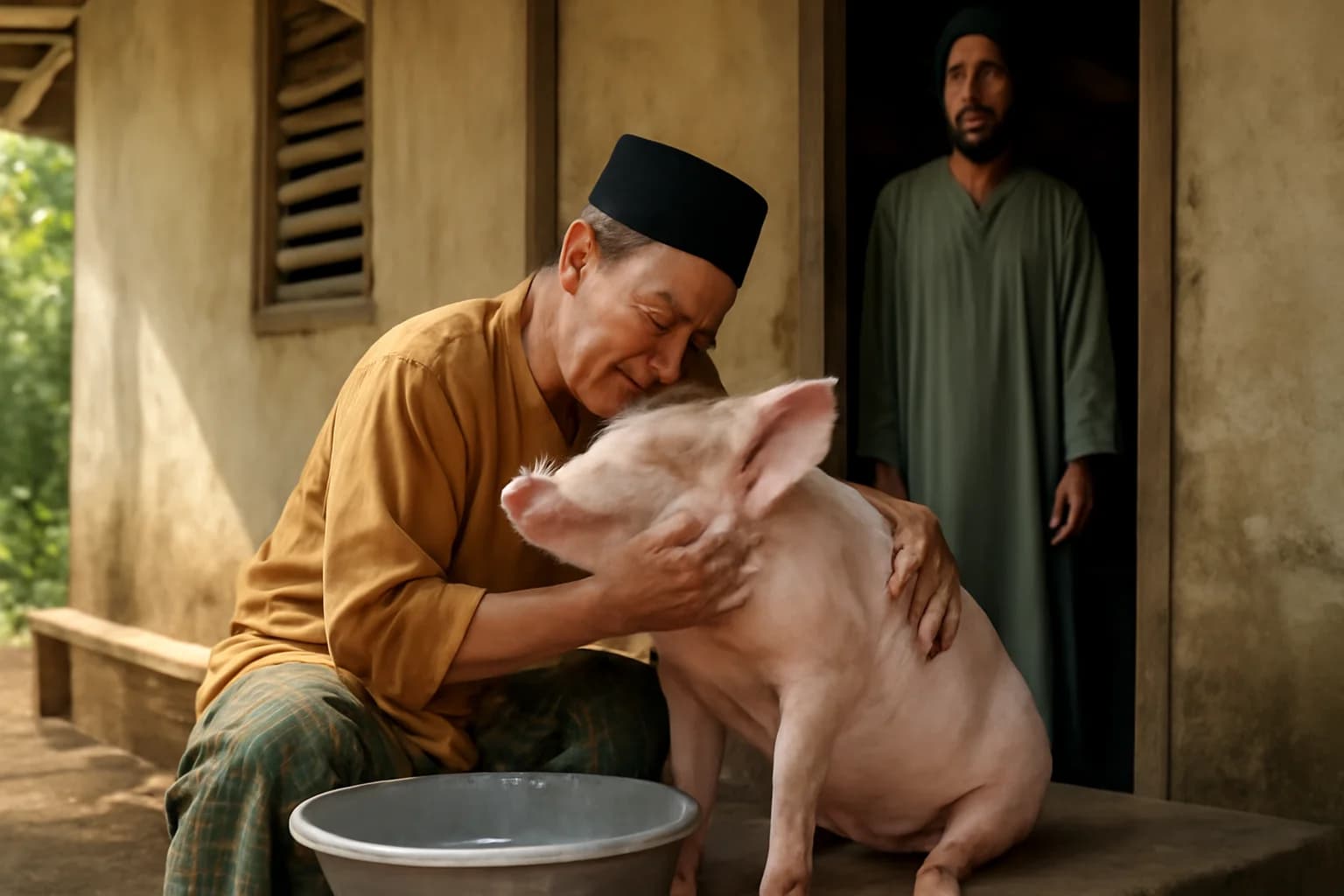 Walaupun Ibu Bapa Menjadi Khinzir: Kisah Tauladan Bakti