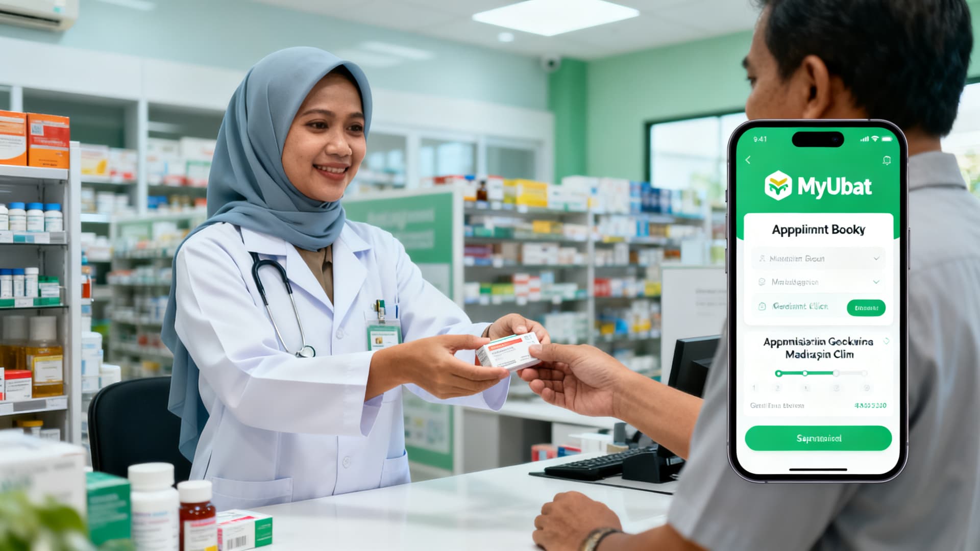 MyUbat KKM: Panduan Janji Temu Ambil Ubat