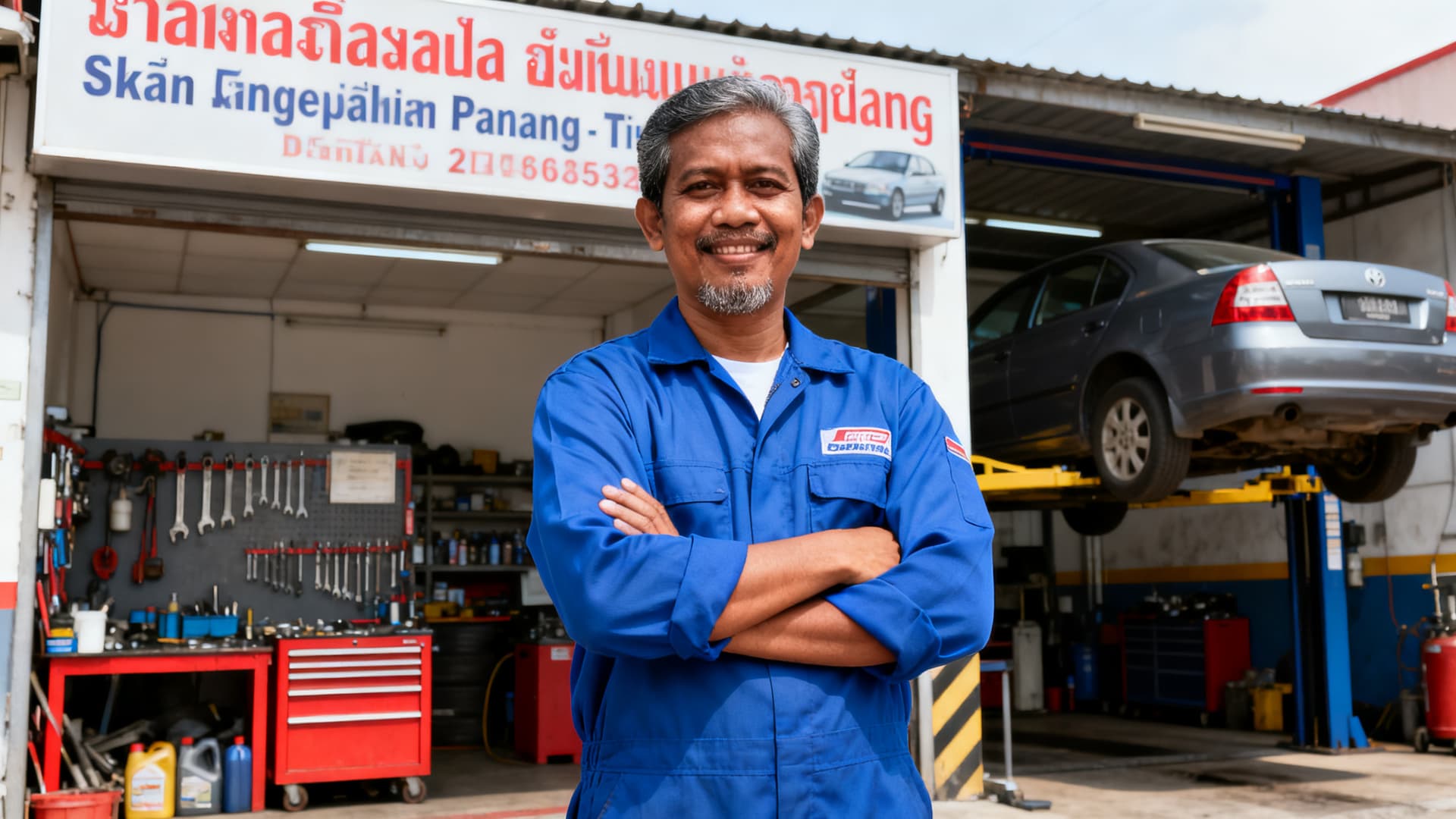 Bantuan Khas Zakat Pulau Pinang MAINPP Untuk Pemilik Bengkel
