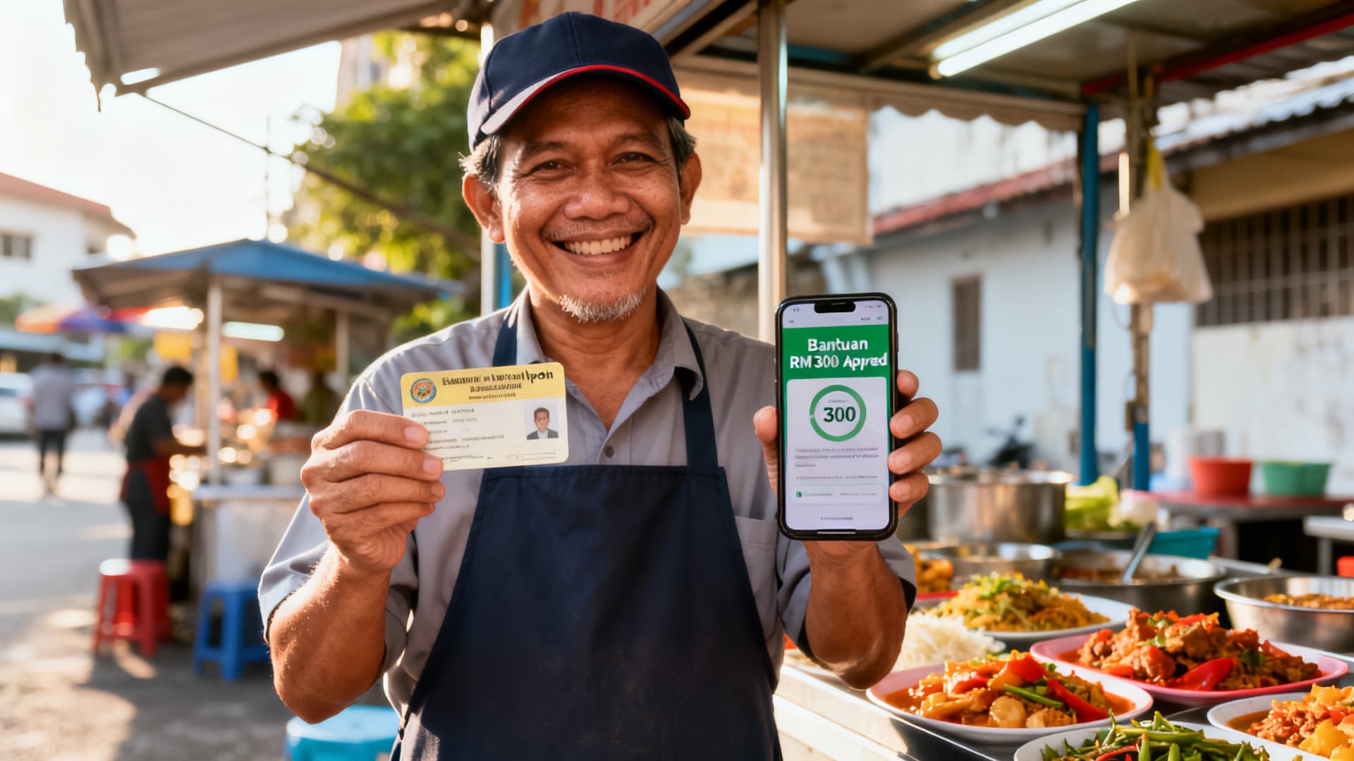 Bantuan Penjaja RM300 One-Off MBI: Syarat & Cara Mohon