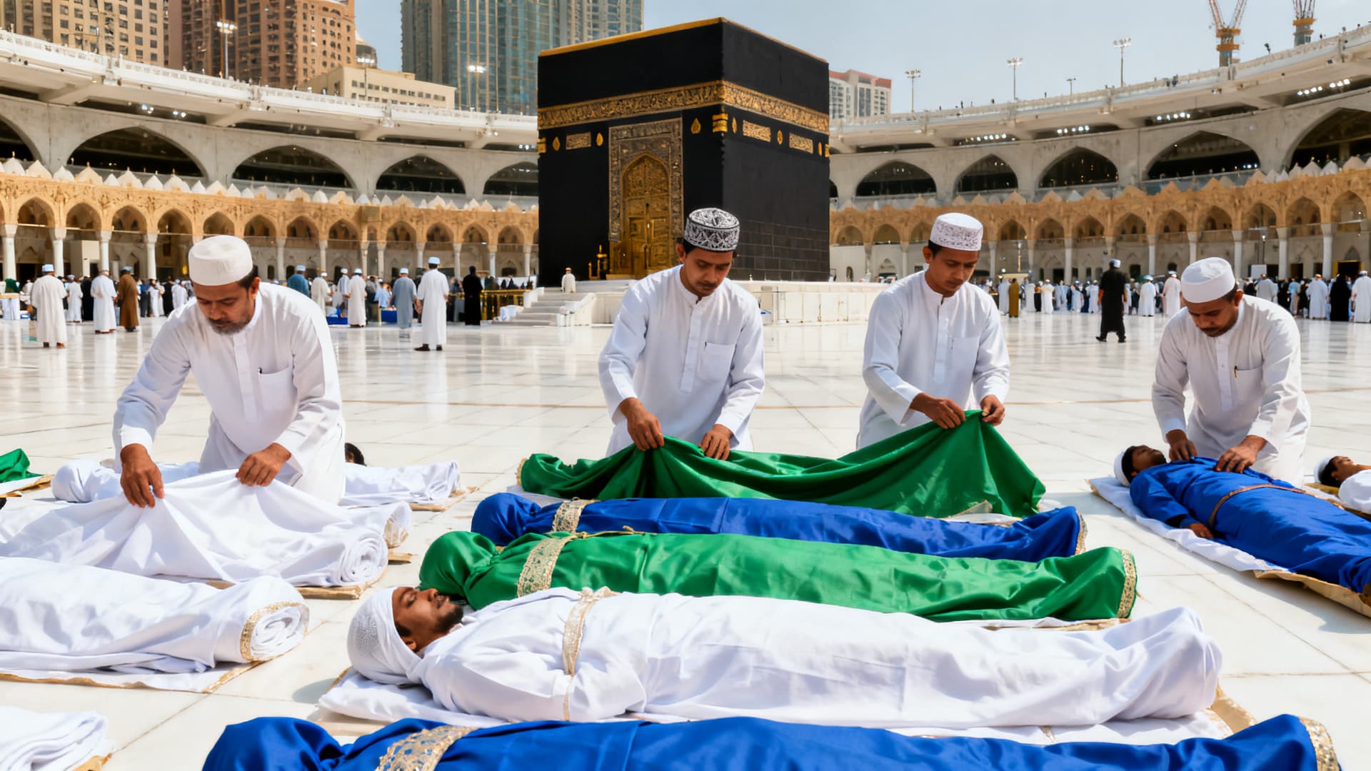 Bukan Putih Sahaja? Fakta Warna Kain Jenazah Masjidil Haram