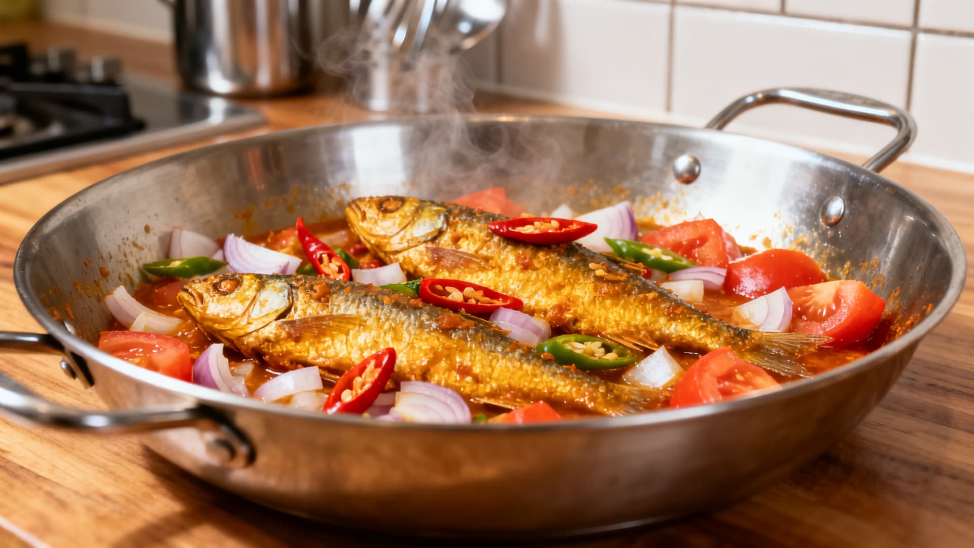 Cara Masak Sardin Simple dan Sedap Tanpa Hanyir Terkini