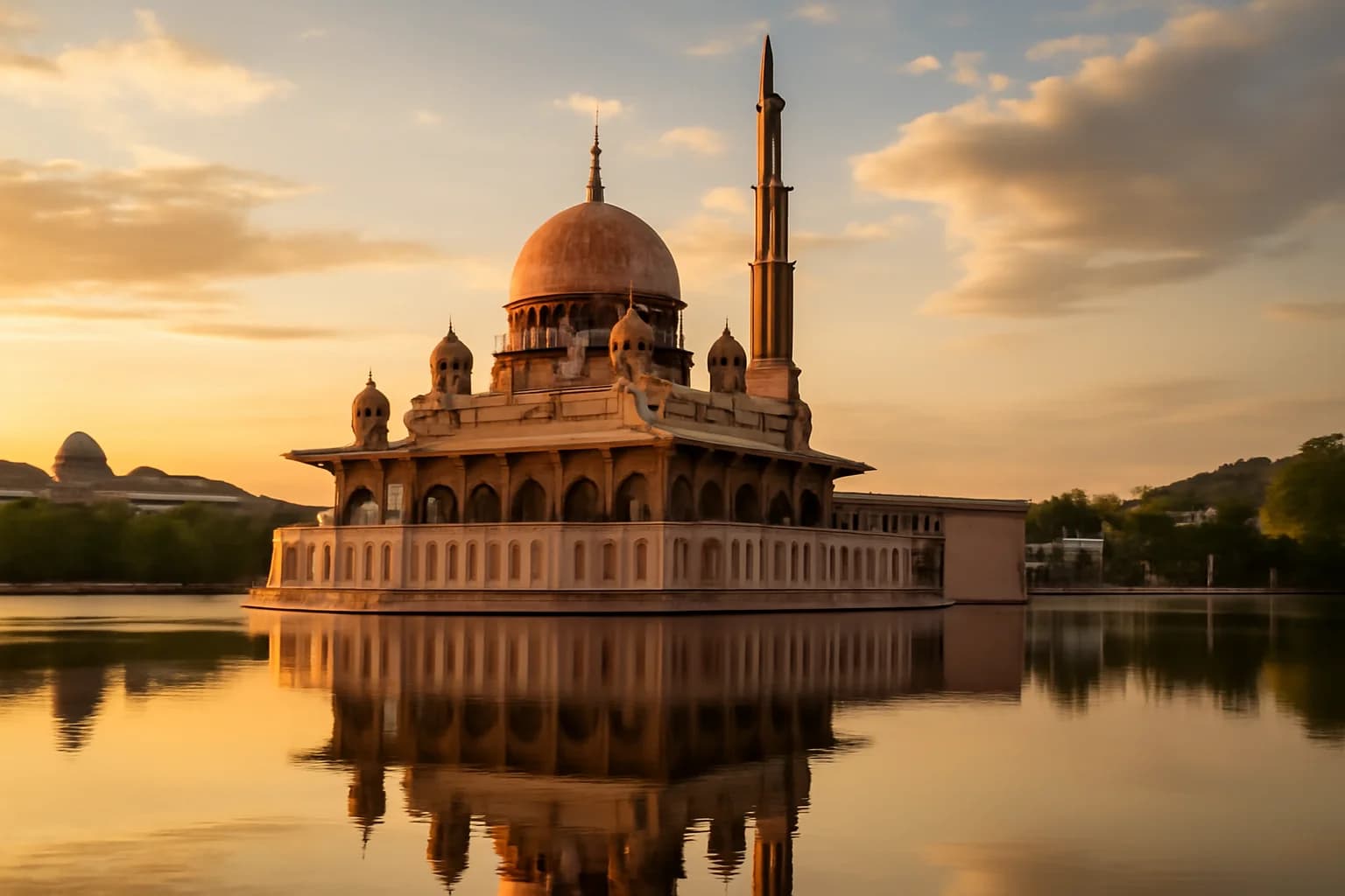 Masjid Putrajaya: Latar Belakang dan Keindahan Seni Bina