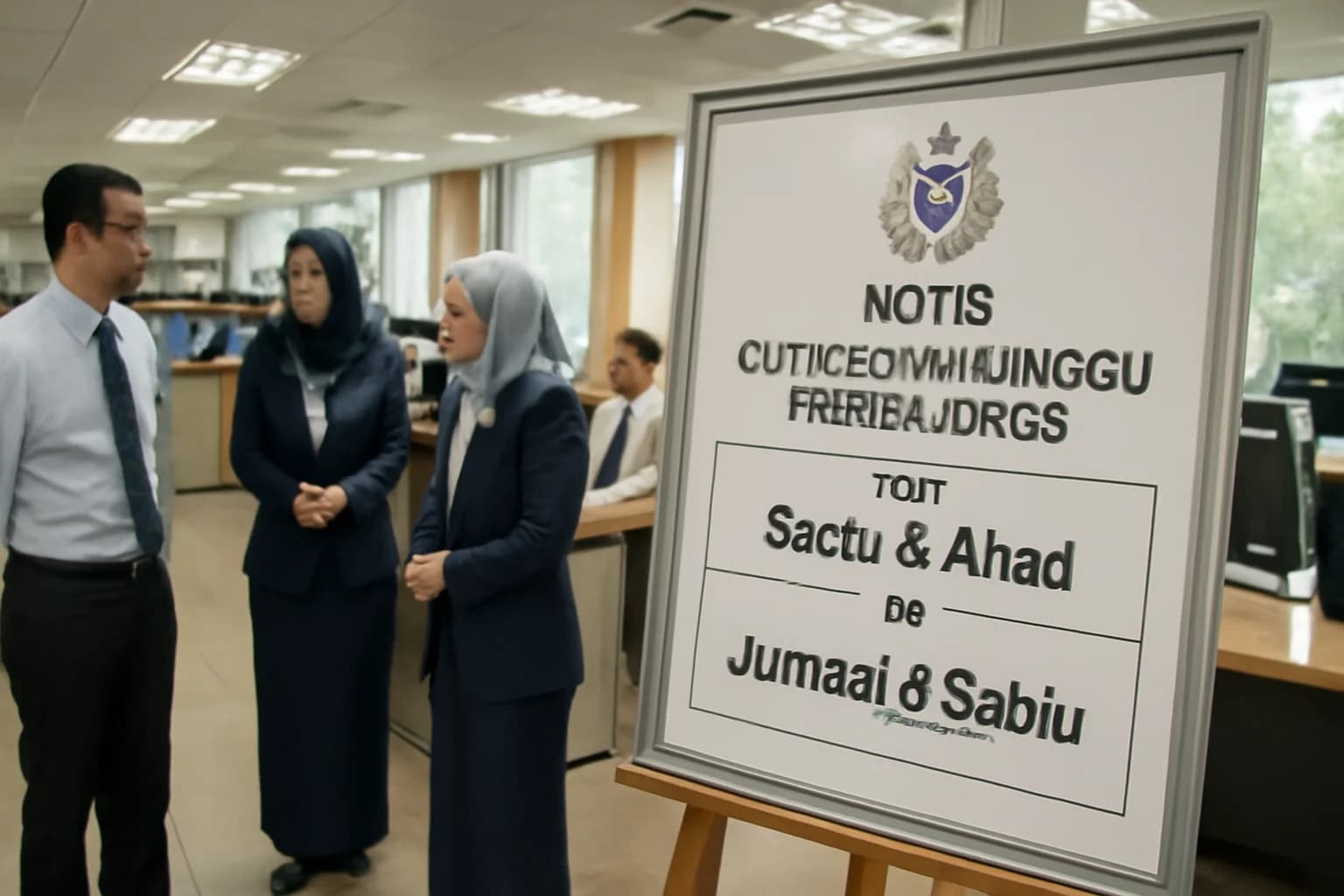 Notis Cuti Ganti Johor: Hujung Minggu & Pakaian Penjawat