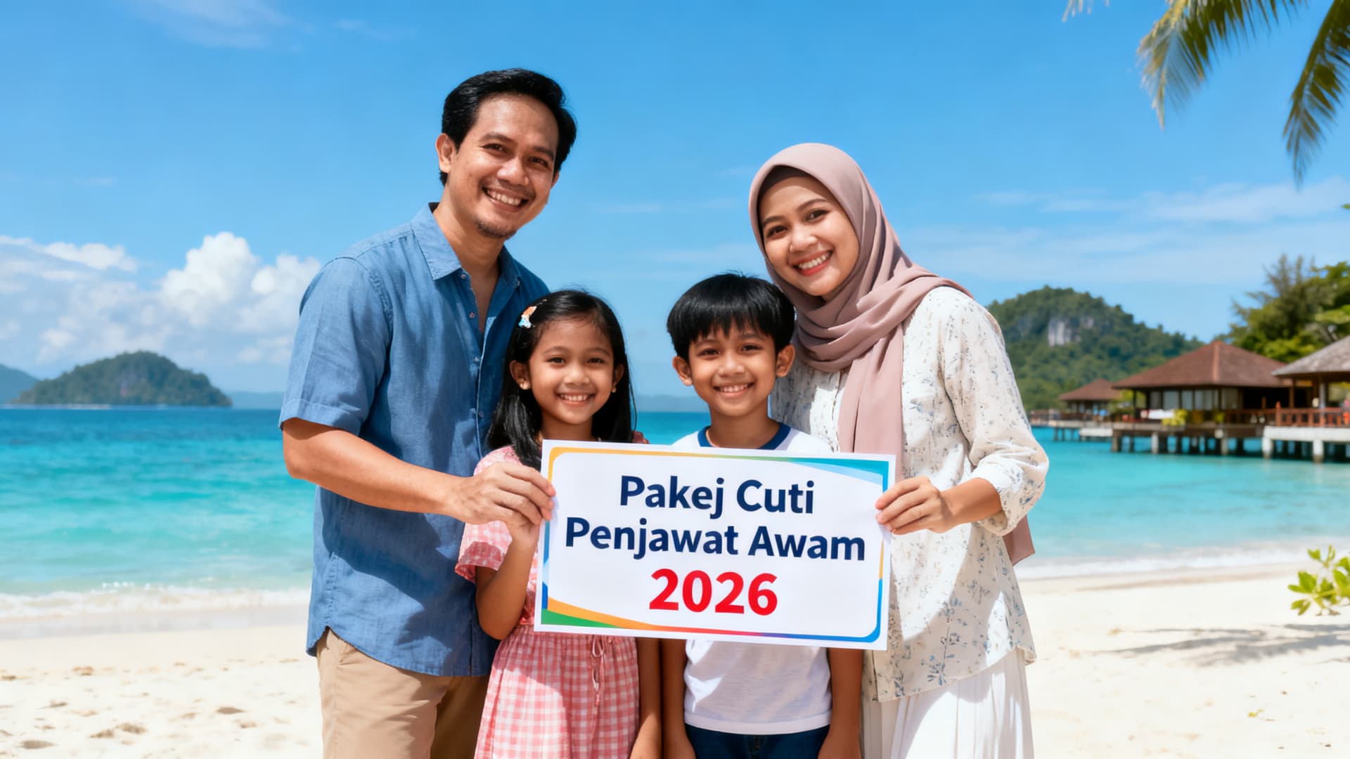 Pakej Cuti Penjawat Awam & Pesara 2026: Diskaun Percutian