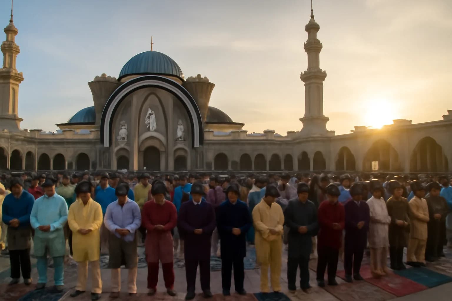 Panduan Solat Aidilfitri 2026: Jemaah & Sendirian Ikut JAKIM