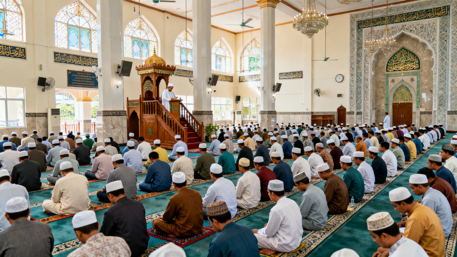 Solat Jumaat: Niat, Syarat Wajib & Sah di Malaysia (Panduan)